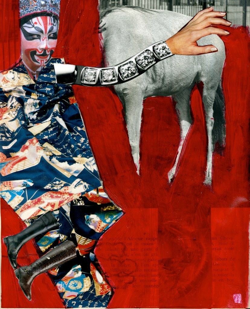 Virginie Egger - collages