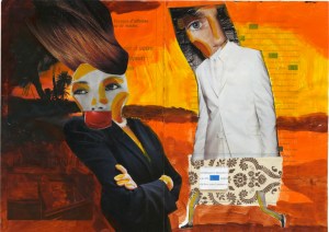 Virginie Egger - collages