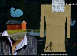 Virginie Egger - collages