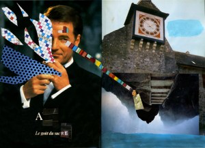 Virginie Egger - collages